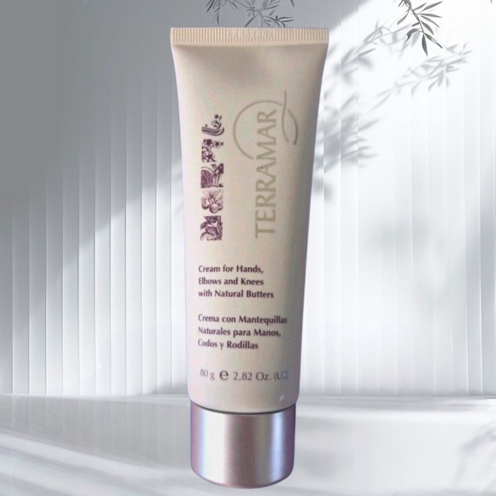 Terramar Natural Butters Cream Moisturizer Hands Elbows Knees 80g 2.82oz